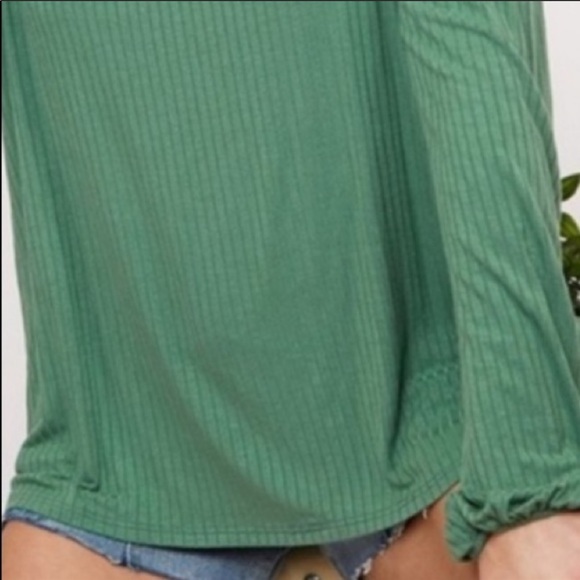 Ribbed Off Shoulder Top - Picture 5 of 7